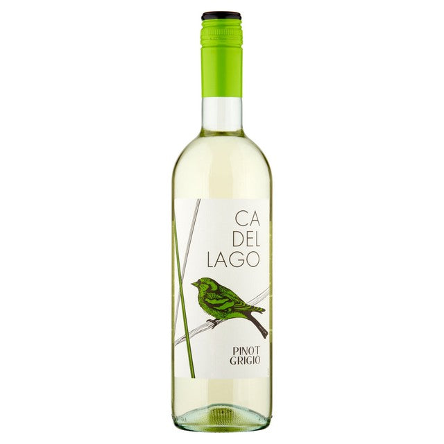 Ca Del Lago Pinot Grigio white wine 75cl - British product