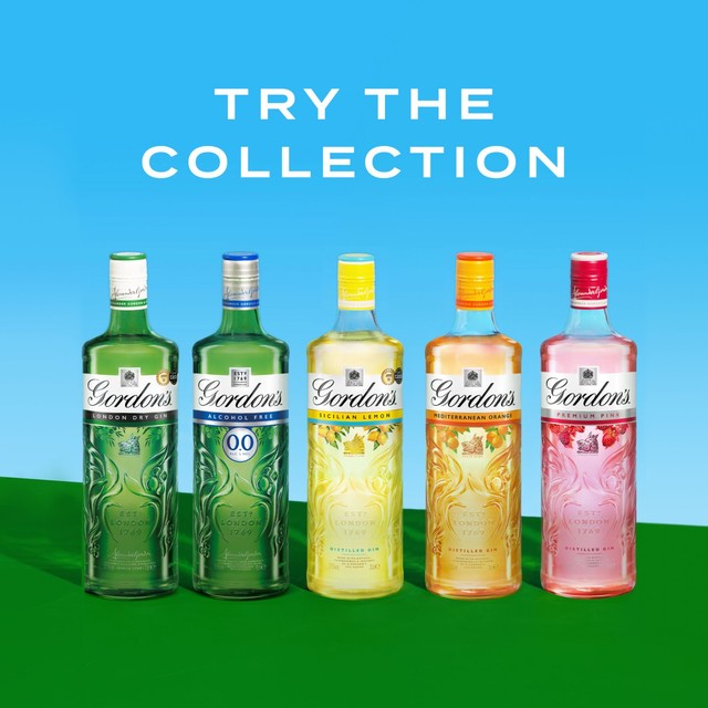 Gordon's Mediterranean Orange Distilled Gin 70cl - British product