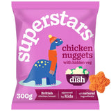 Little Dish star-shaped chicken nuggets with hidden vegetables 300g (British brand)