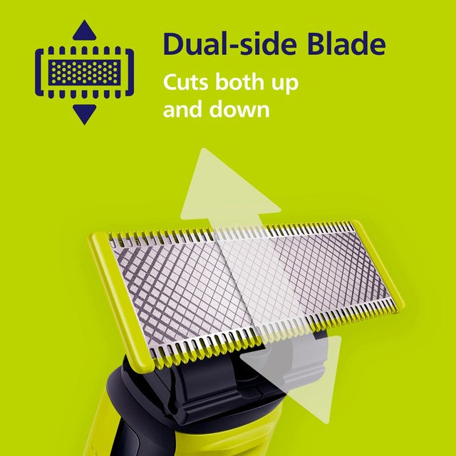 Philips OneBlade 360 Flex replacement blade, imported from the UK