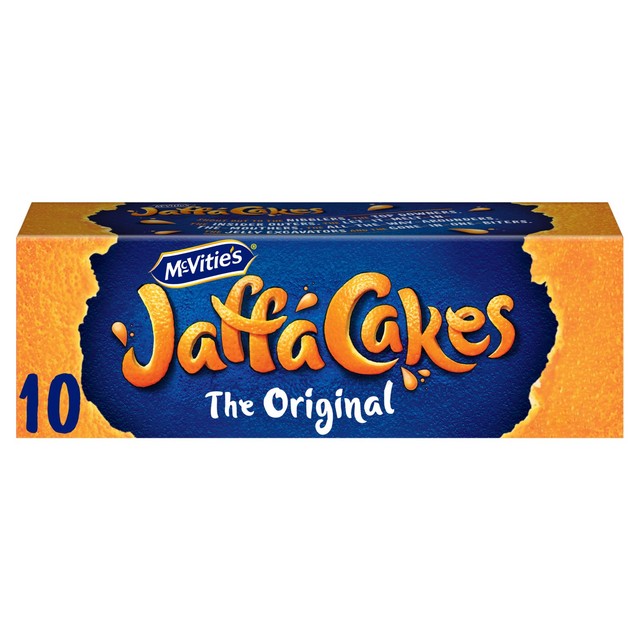 McVitie's Jaffa Cakes Original 10 pack, imported from the UK