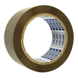 Milan brown parcel tape 50mm x 66m, imported from the UK