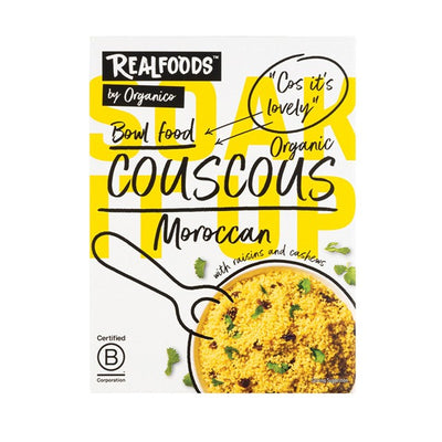 Realfoods Organic Moroccan Couscous 250g