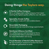 Taylors Lazy Sunday ground coffee 400g (British brand)