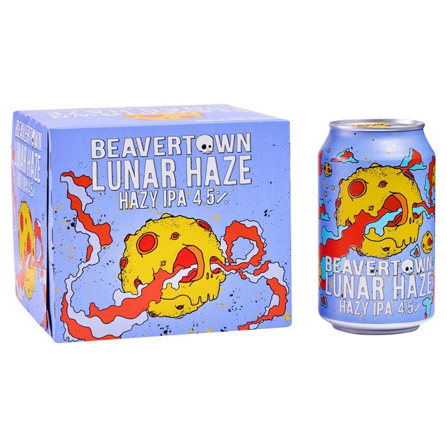 Beavertown Lunar Haze Hazy IPA 4 x 330ml - British product