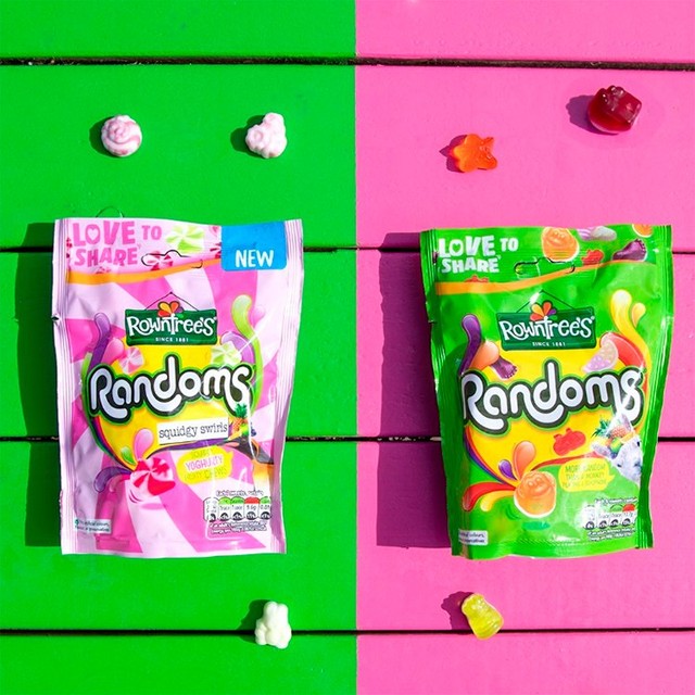 Rowntree's assorted fruit flavoured chewy sweets 150g, imported from the UK