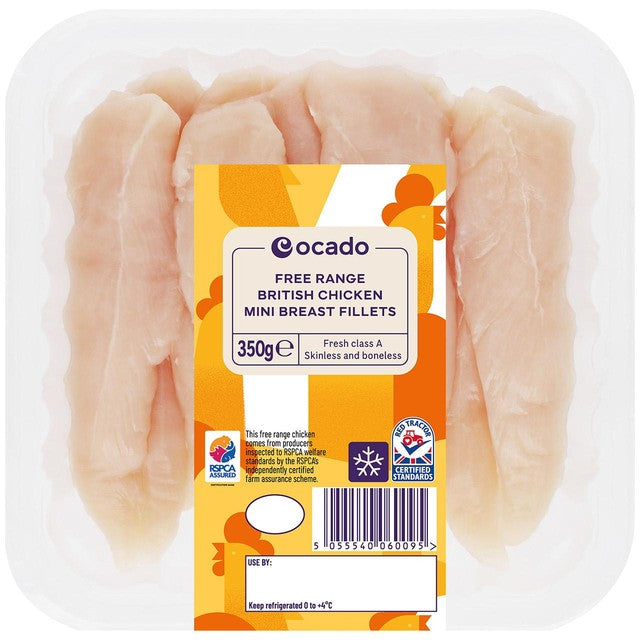 Ocado Free Range British Chicken Breast Mini Fillets