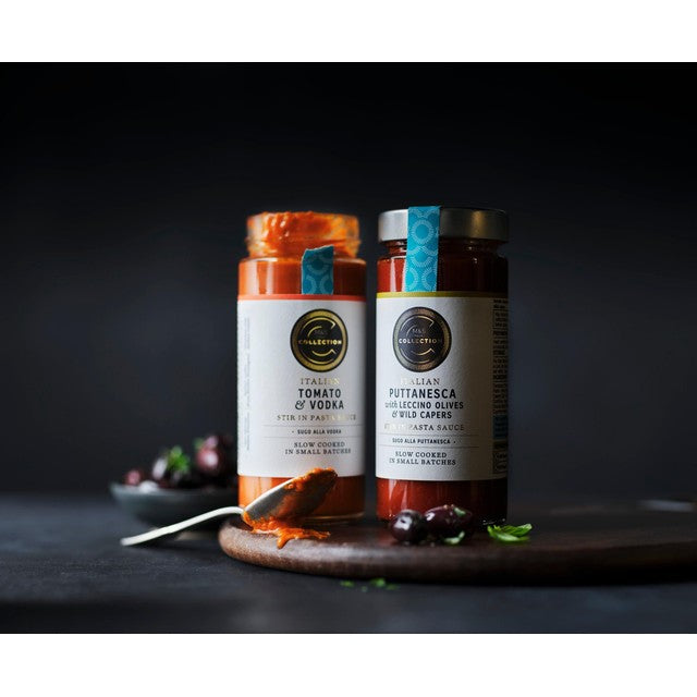M&S Italian tomato & vodka pasta sauce 280g, imported from the UK
