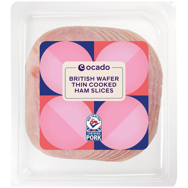 Ocado British Wafer Thin Cooked Ham