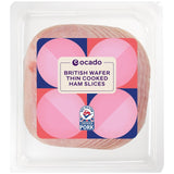 Ocado British Wafer Thin Cooked Ham