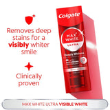 Colgate Max White whitening toothpaste 75ml - British product