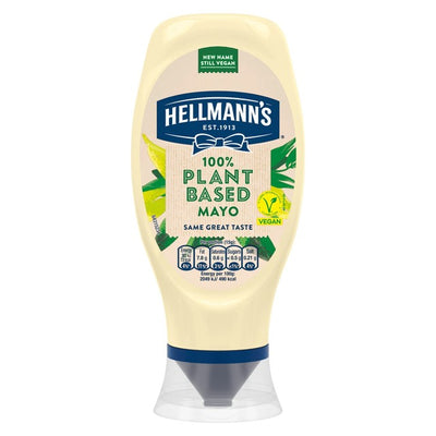 Hellmann's Plant Based Mayonnaise Vegan Condiment 430ml