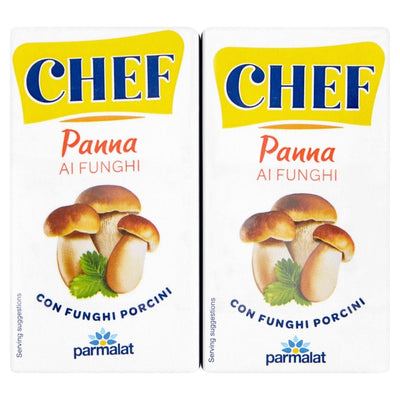 Chef Parmalat Porcini Mushroom Cooking Cream 2 x 125ml