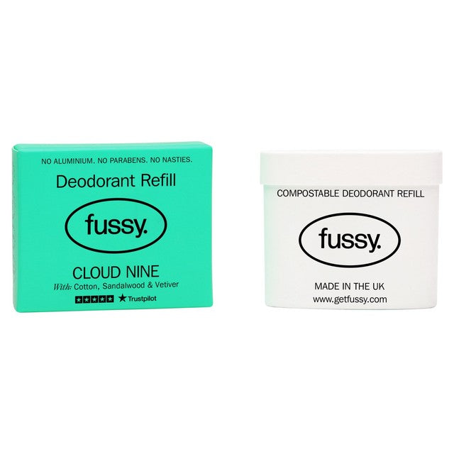 Fussy Cloud Nine Natural Deodorant Refill 40g - British product