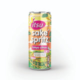 Itsu Tokyo Citrus Sake Spritz canned cocktail 250ml, UK version