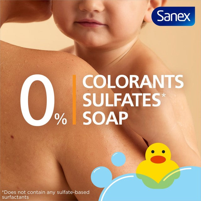 Sanex Zero% Nourishing Baby Bath Foam & Shampoo 450ml (British brand)