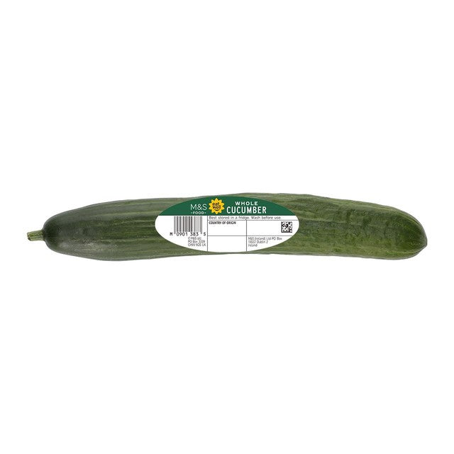 M&S whole cucumber, imported from the UK