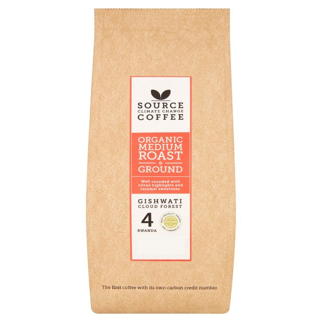 Source Organic Gishwati Ground Coffee 227g (British brand)