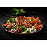 M&S beef burgers salt pepper 300g, imported from the UK