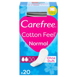 Carefree Cotton Breathable Pantyliners 20 Pack - British product