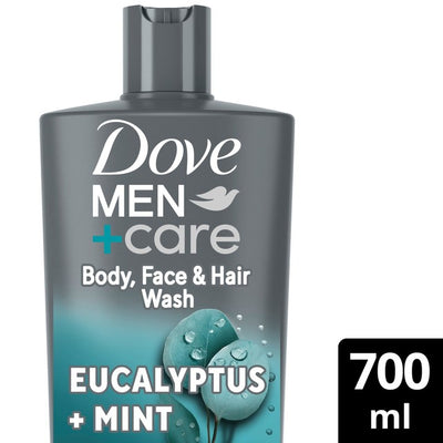 Dove Men+Care Mint and Eucalyptus Shower Gel 700ml