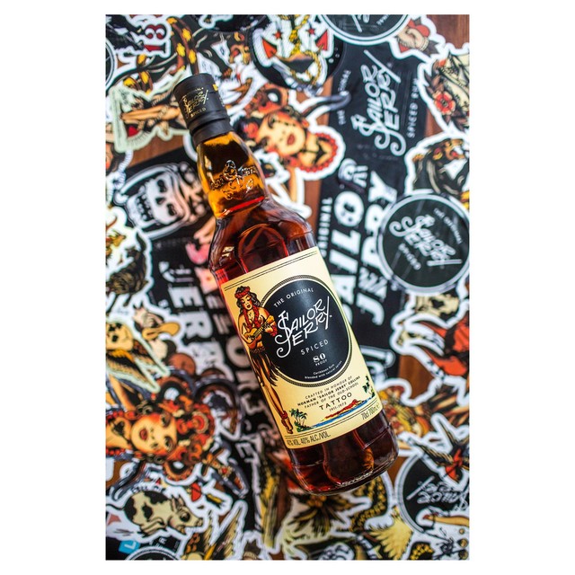 Sailor Jerry spiced rum 70cl (British brand)