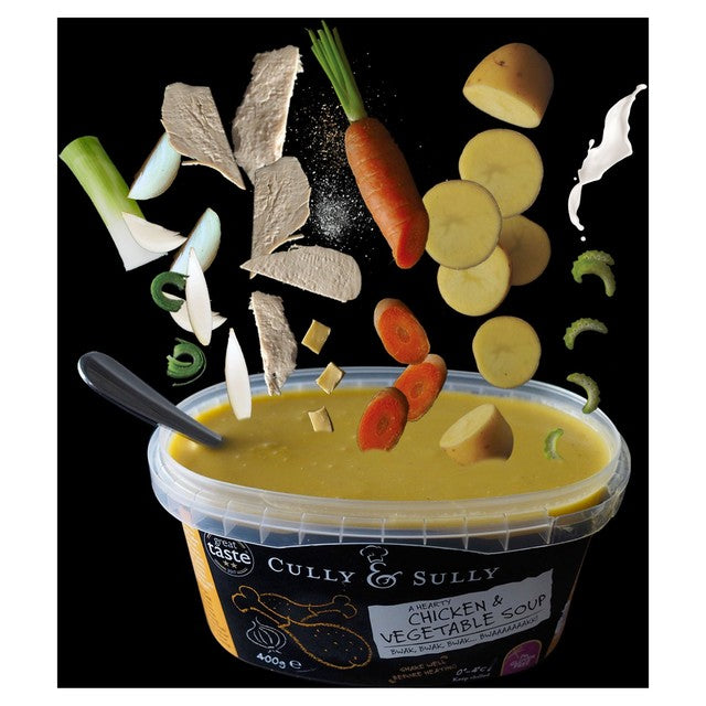 Cully & Sully Chicken & Vegetable Soup 400g - British product