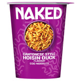 Naked Egg Noodles Hoi Sin Duck 78g imported from the UK