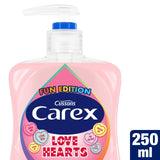 Carex Love Hearts hand wash 250ml - British product