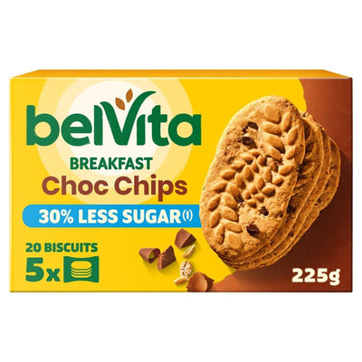 Belvita 30% Less Sugar Chocolate Chips Breakfast Biscuits