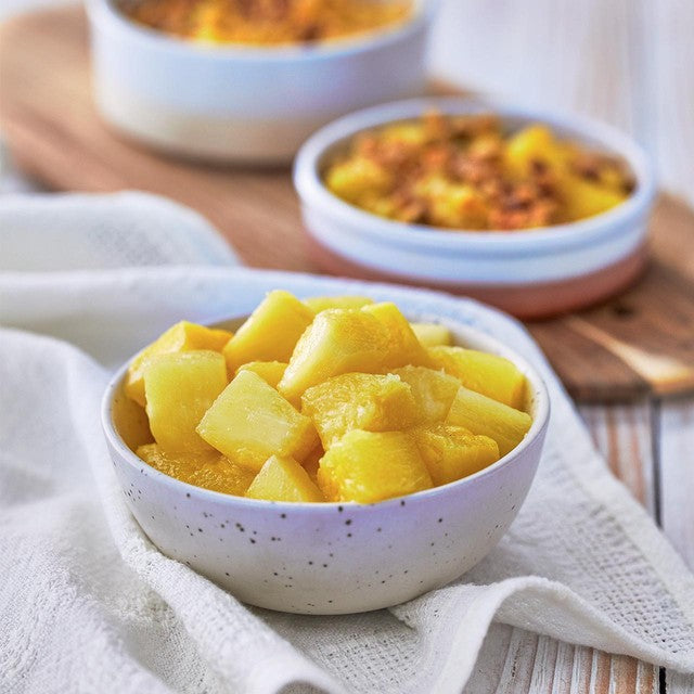 Picard frozen pineapple chunks 600g, imported from the UK