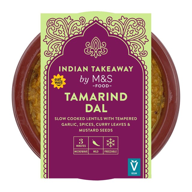 M&S Tamarind Dal 250g, imported from the UK