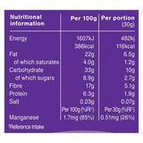 Graze Cocoa Vanilla flapjack bars 4 x 30g, UK version