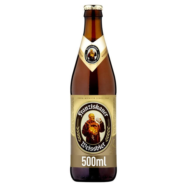 Franziskaner Weissbier wheat beer 500ml - British product