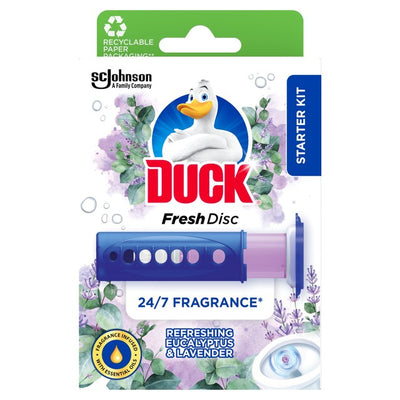 Toilet Duck Fresh Discs Lavender & Eucalyptus Toilet Freshener 36ml
