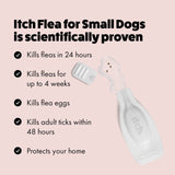 Itch Flea Spot-On Treatment for Small Dogs 2-10kg, UK version