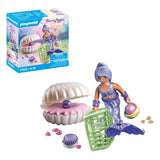 Playmobil Mermaid Figure with Pearl Seashell, imported from the UK