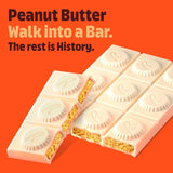 Reese's white chocolate peanut butter bar 90g, imported from the UK