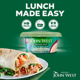 John West no drain tuna steak with spring water 3x110g, UK version