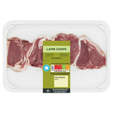 Sainsburys Northern Irish Lamb Chops 340g