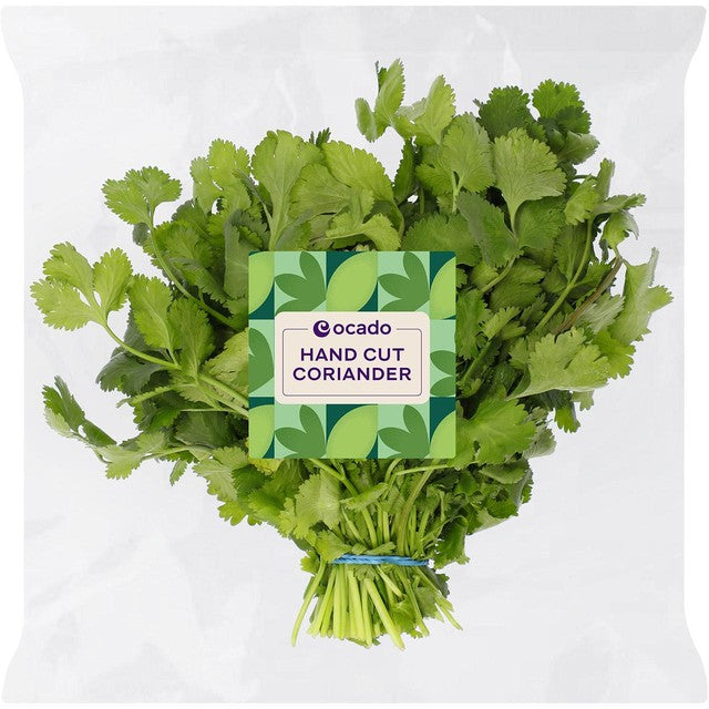 Ocado hand cut coriander 50g, imported from the UK