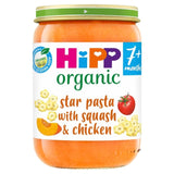 HiPP Organic Star Pasta with Squash & Chicken baby meal 190g, UK version
