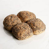 Sainsburys Large Soft Multiseed Rolls Taste the Difference x4