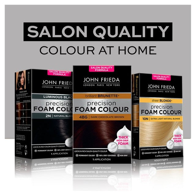 John Frieda hair dye Medium Red Brown 5R, UK version