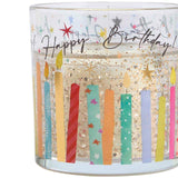 M&S Happy Birthday Light Up Candle Multi, imported from the UK