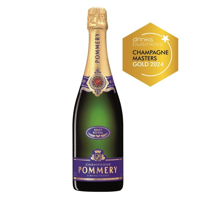 Pommery Brut Royal NV Champagne 75cl, imported from the UK