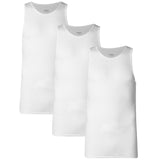 M&S men's pure cotton sleeveless vests white small, imported from the UK