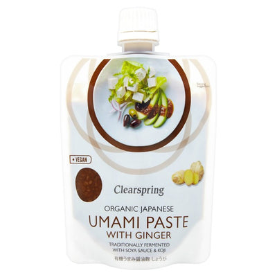 Clearspring Organic Umami Paste with Ginger Japanese Seasoning Paste 150g