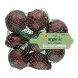 M&S organic red onions 500g, imported from the UK