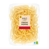 M&S fresh penne pasta 500g, imported from the UK